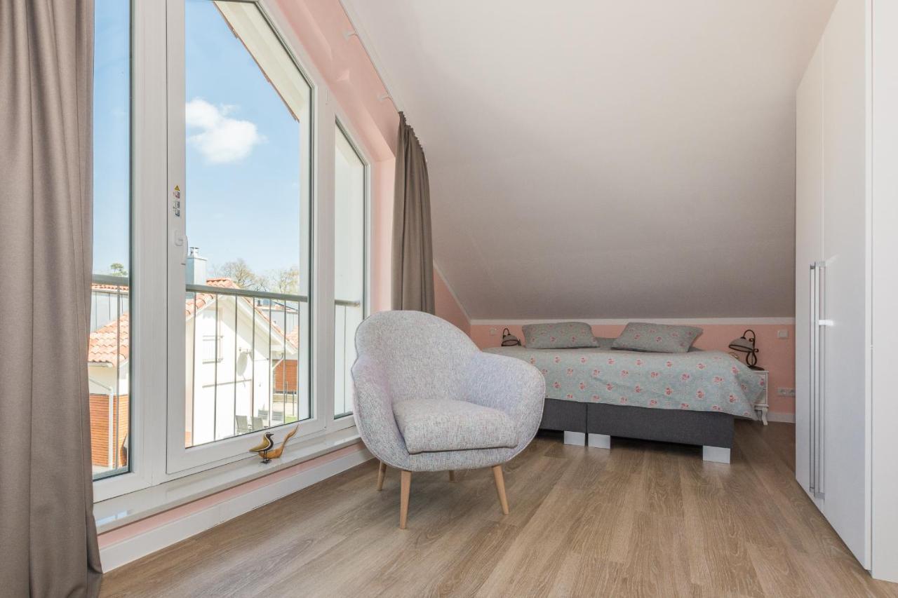 Luxus-See-Domizil Mit Sauna, Kamin Und Boot-130 Qm Fuer 6 Personen Krakow am See Luaran gambar
