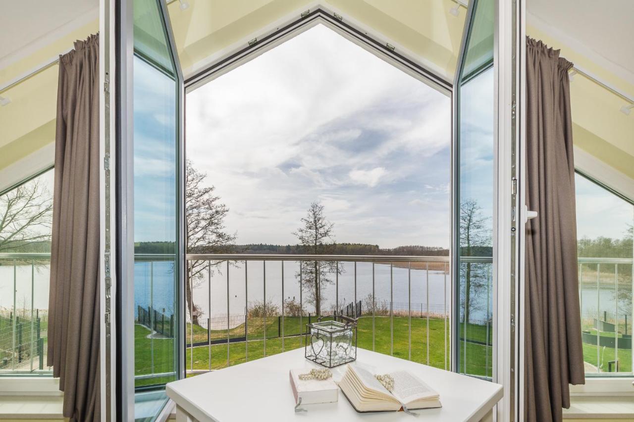 Luxus-See-Domizil Mit Sauna, Kamin Und Boot-130 Qm Fuer 6 Personen Krakow am See Luaran gambar